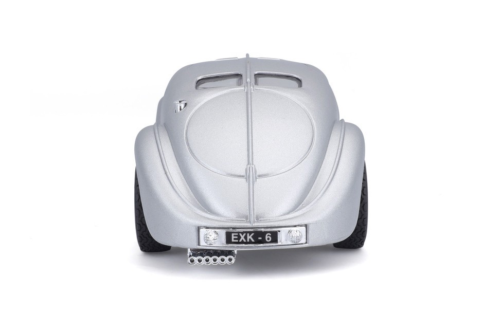BUGATTI ATLANTIC HARD TOP SILVER 1/24 DIECAST CAR BBURAGO 18-22092SV