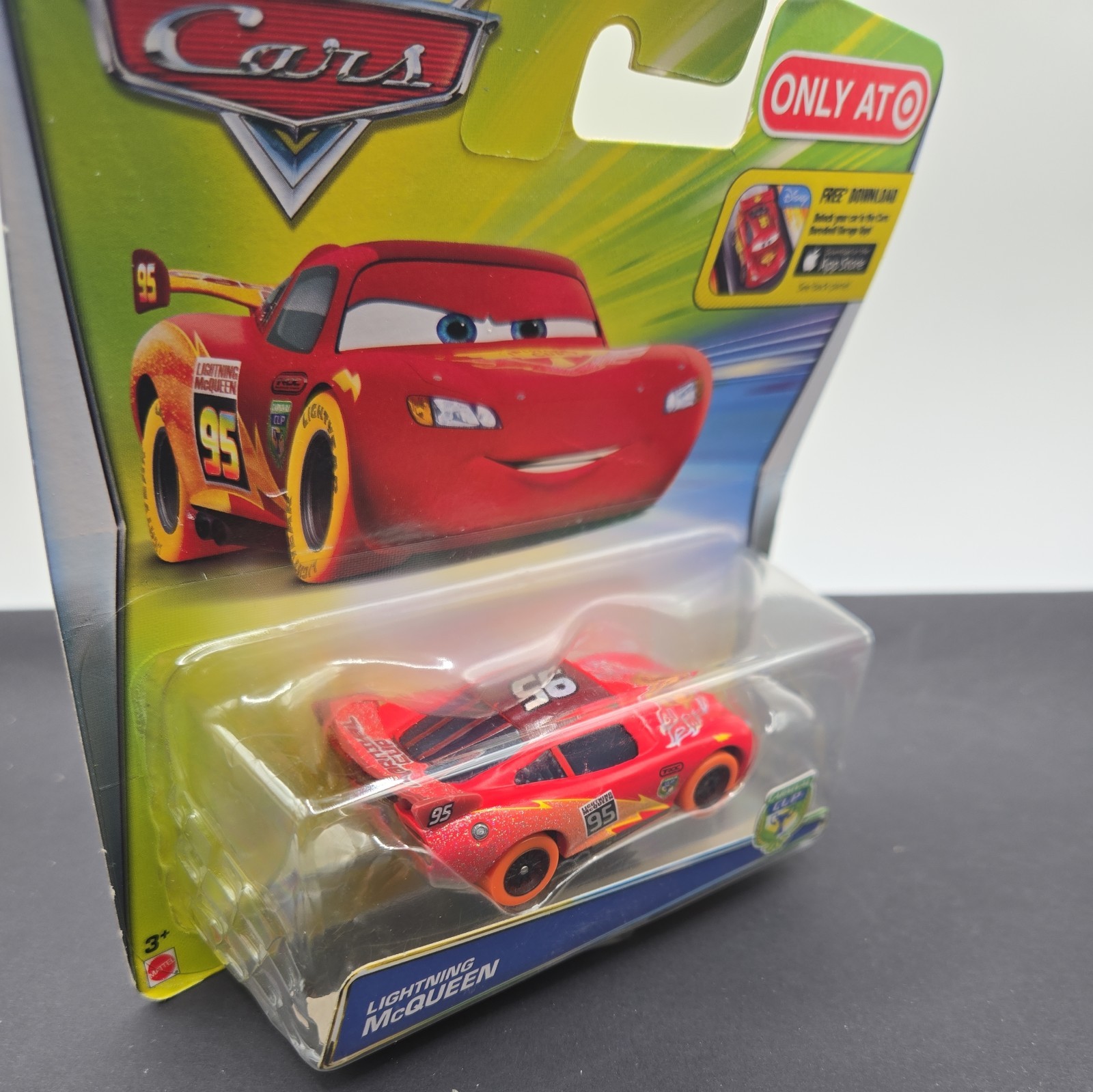 Disney Pixar Cars LIGHTNING MCQUEEN Carnival Cup Die-Cast T-ROC Target Ex. 2015