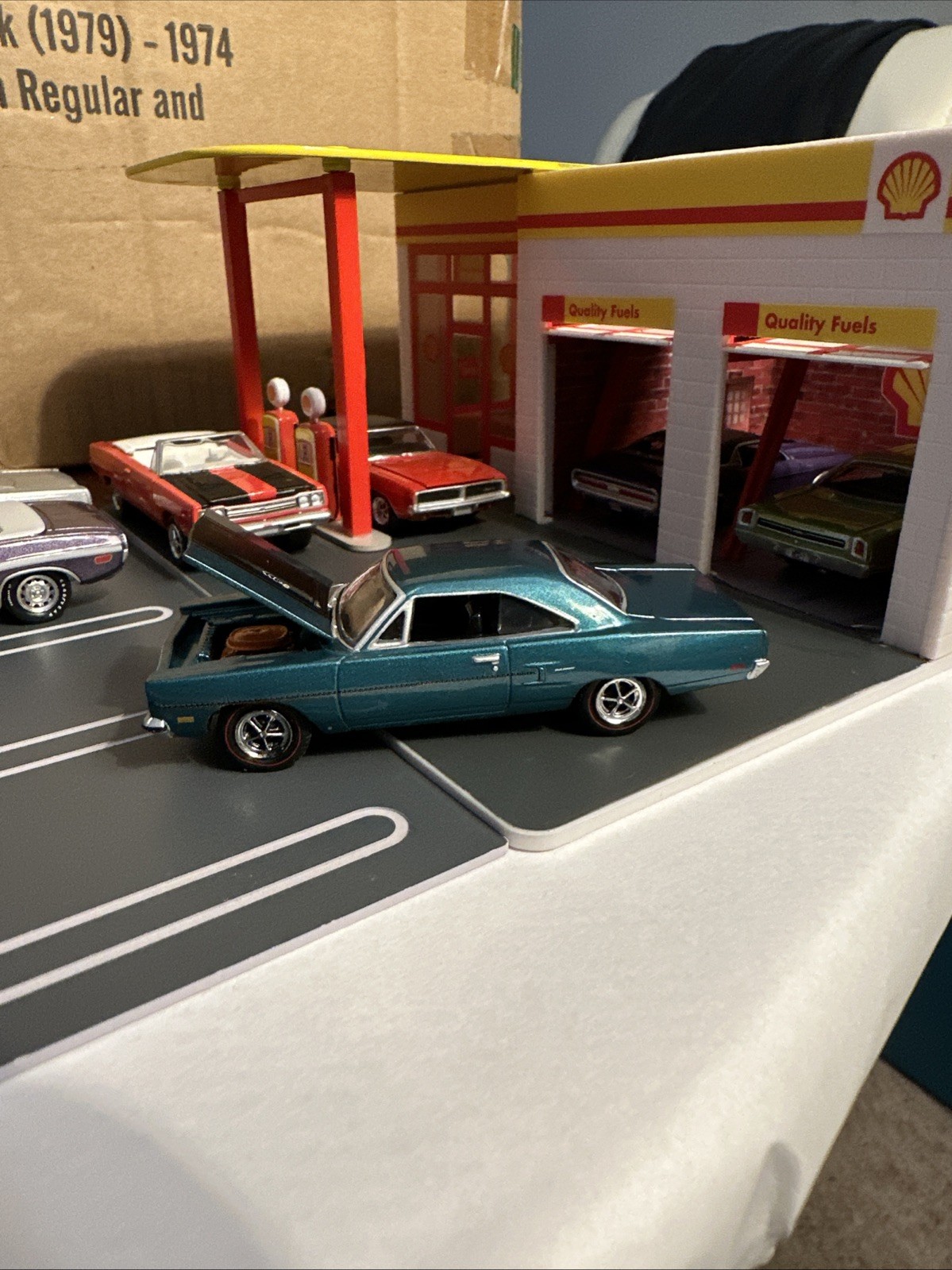 2008 Greenlight 1970 Plymouth Road Runner In Green 1/64 Adult Collectible Loose
