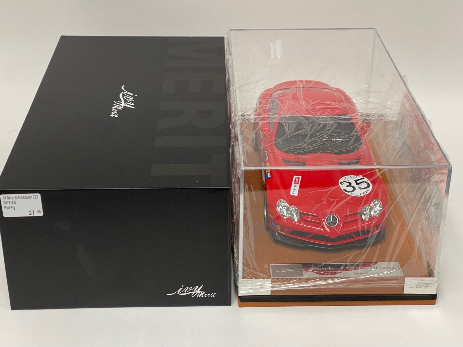 1/18 Ivy Models Mercedes Benz McLaren SLR 722 in Mercedes RED AMG LAST ONE