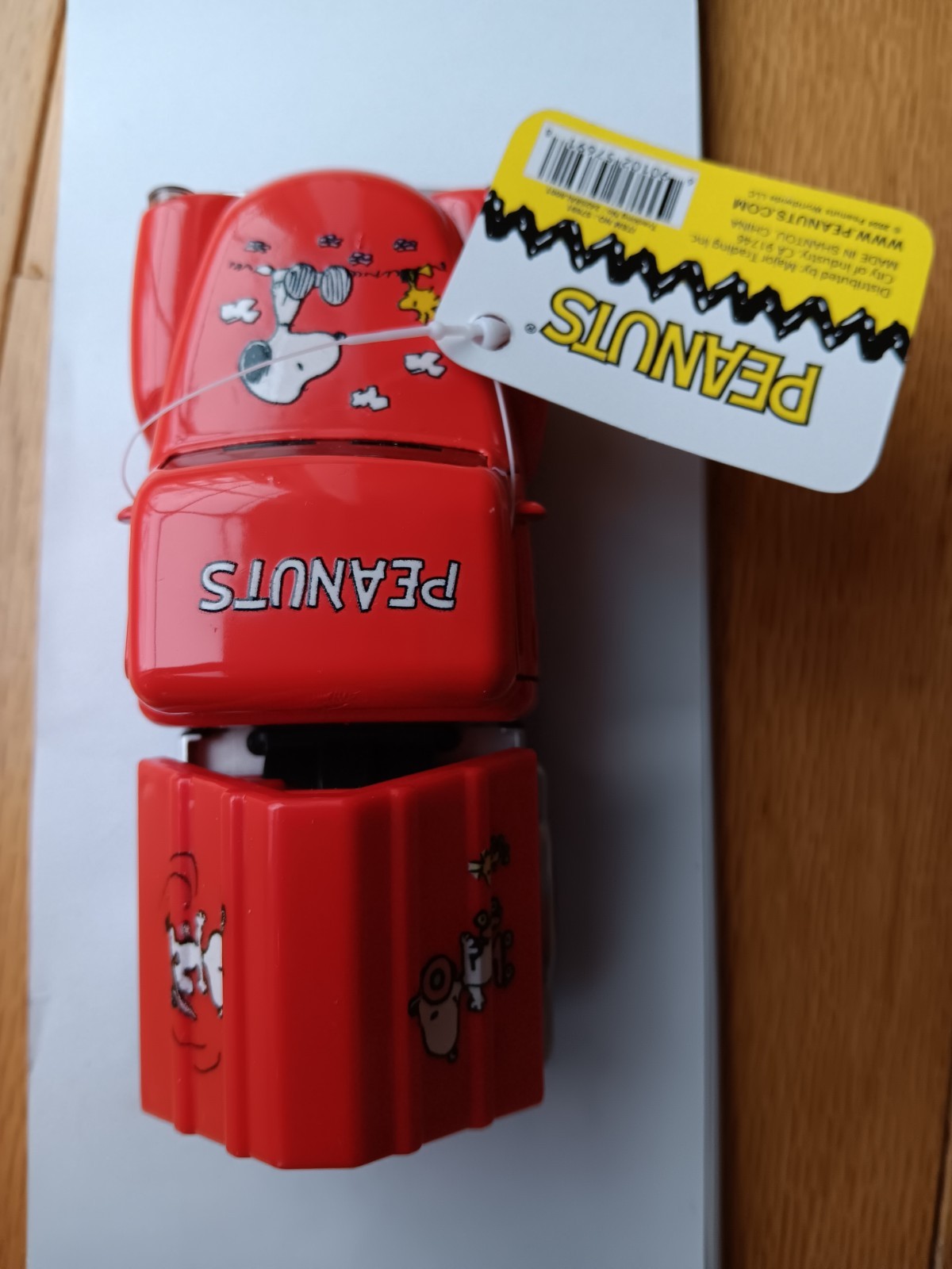 Peanuts Gang Diecast Truck Pull Back Major Trading Inc New With Tag Metal Snoopy