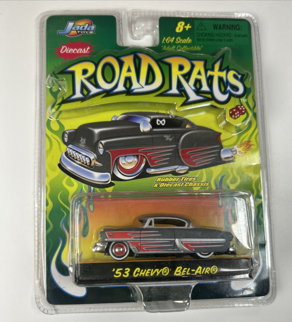 VTG NOS Sealed 2002 Jada Toys Road Rats Mixed Lot of 12 Hot Rod 1:64 Diecast