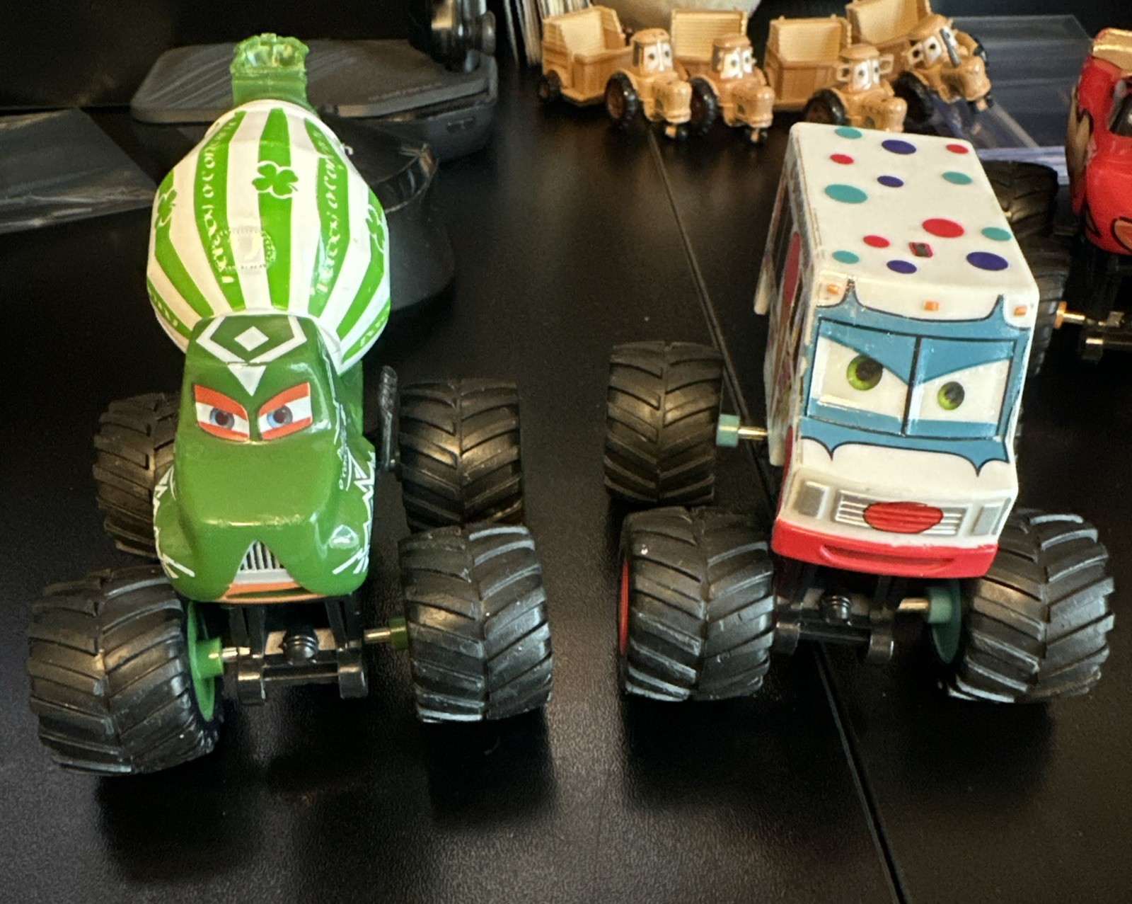 Disney Pixar Cars Mater’s Tall Tales Monster Truck LOT Mater Missing Tow