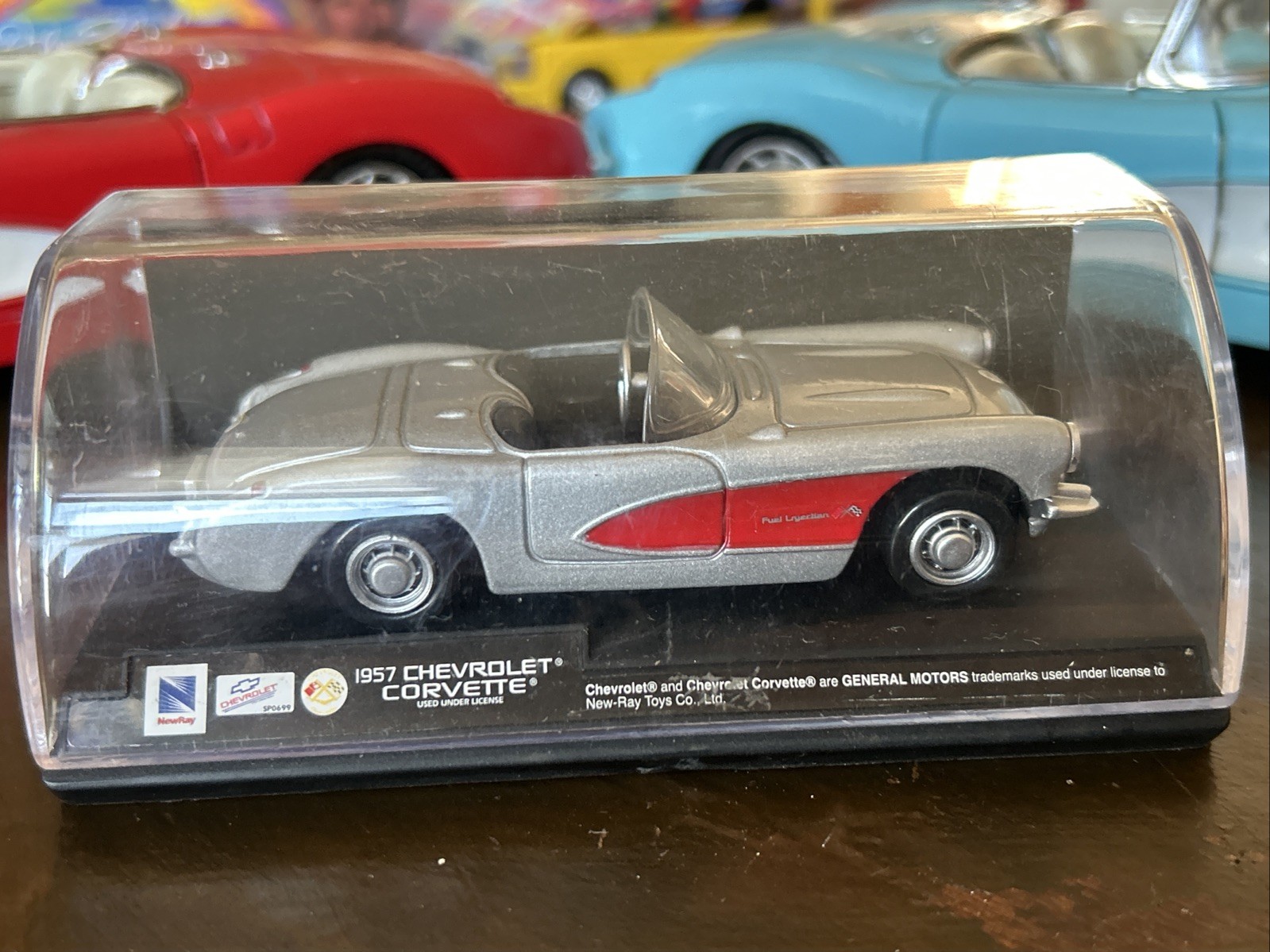 1957 Chevrolet Corvette die-cast model cars (3)