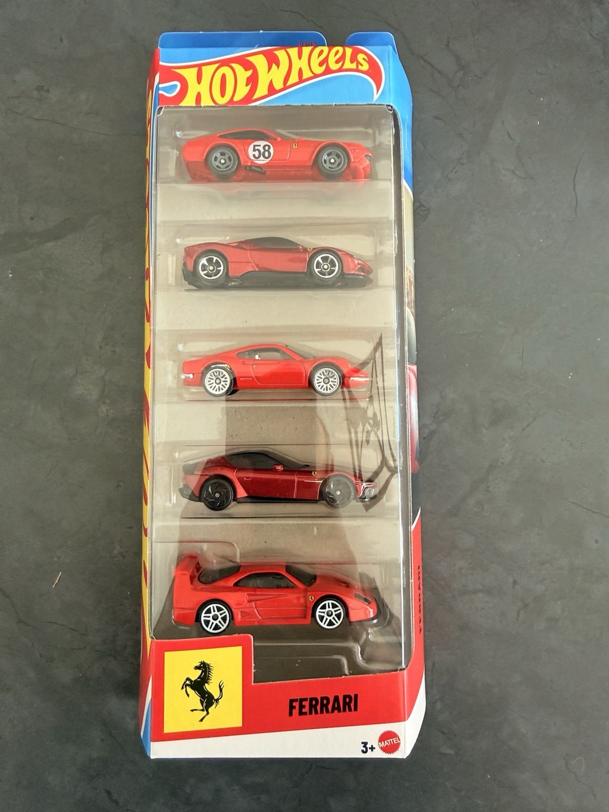 Hot Wheels: 2026 Ferrari 5-Pack – SEALED/NEW