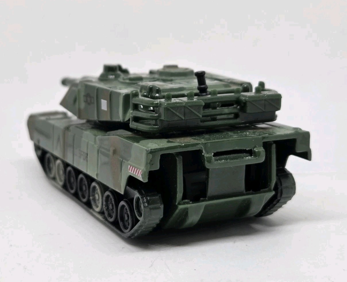 Pull Back Die-Cast Metal Vehicle – TANK (Green Merkava TANK) See Photos
