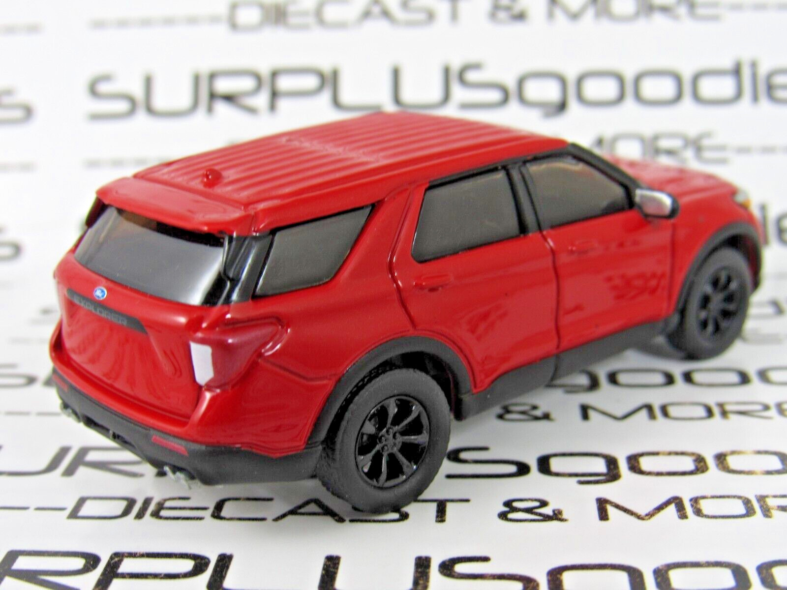 2023 Greenlight 1:64 LOOSE Showroom Floor R4: Red 2023 FORD EXPLORER ST SUV