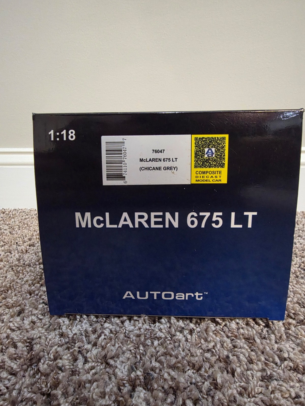 AUTOart 1/18 Mclaren 675LT Chicane GREY 76047