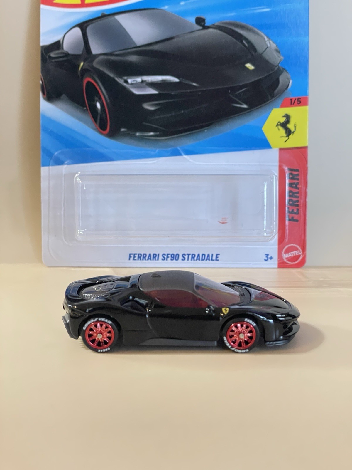 Hot Wheels Ferrari SF90 Stradale – CUSTOM WHEEL SWAP