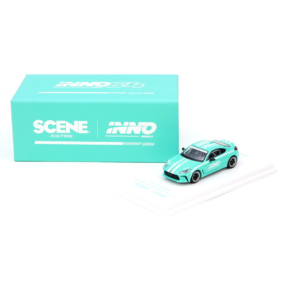 Inno64 1/64 Toyota GR86 INNO x SCENE Macau Grand Prix 2024 Car #IN64-GR86-MGP24G