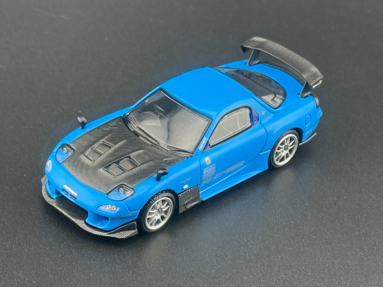 Mini GT Mazda RX-7 RE-Amemiya 20B NA 3ROTOR-7 “Ama-san Go” #1046 1/64