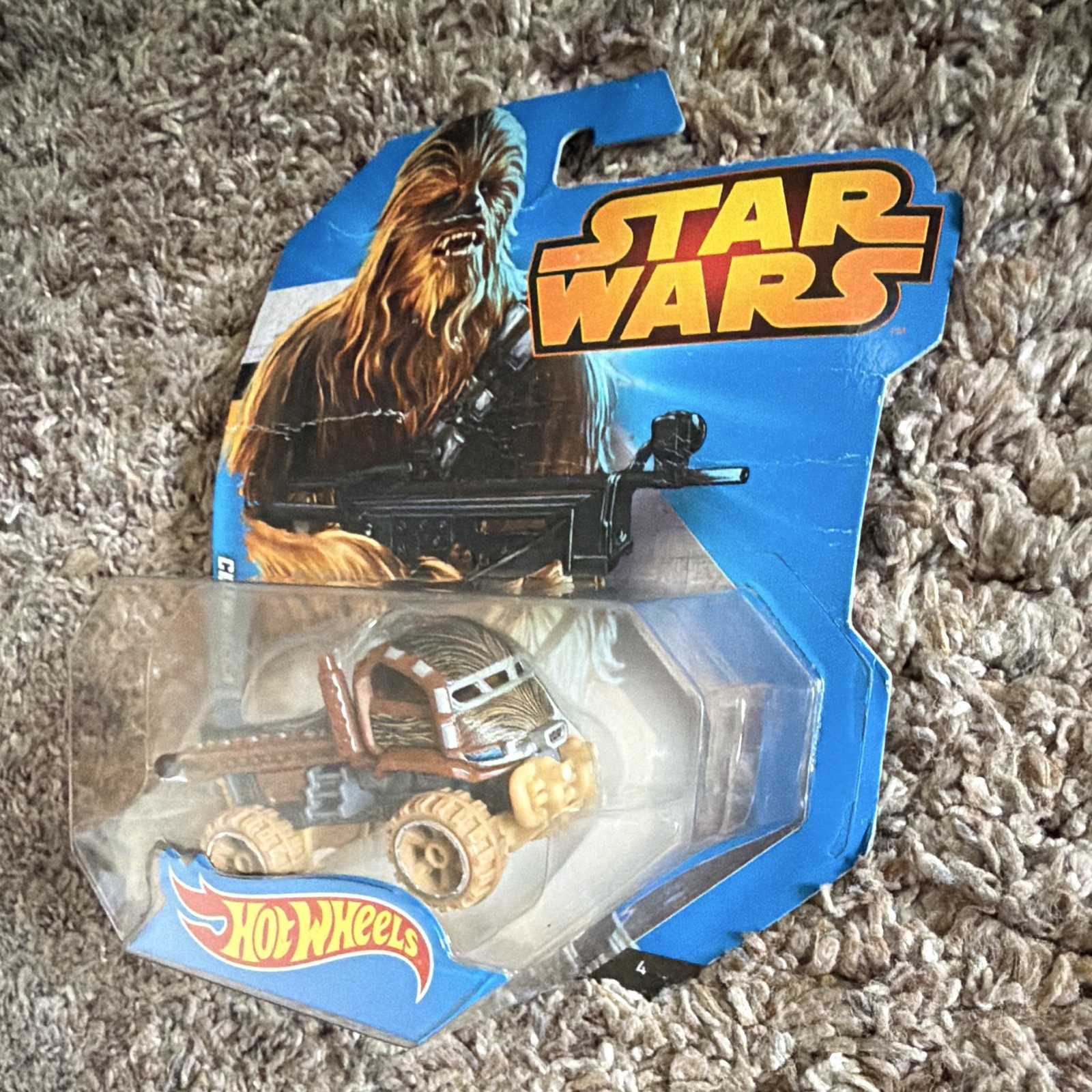 Hot Wheels Star Wars Chewbacca Truck 1:64 Diecast Brown/Black/Tan 2014