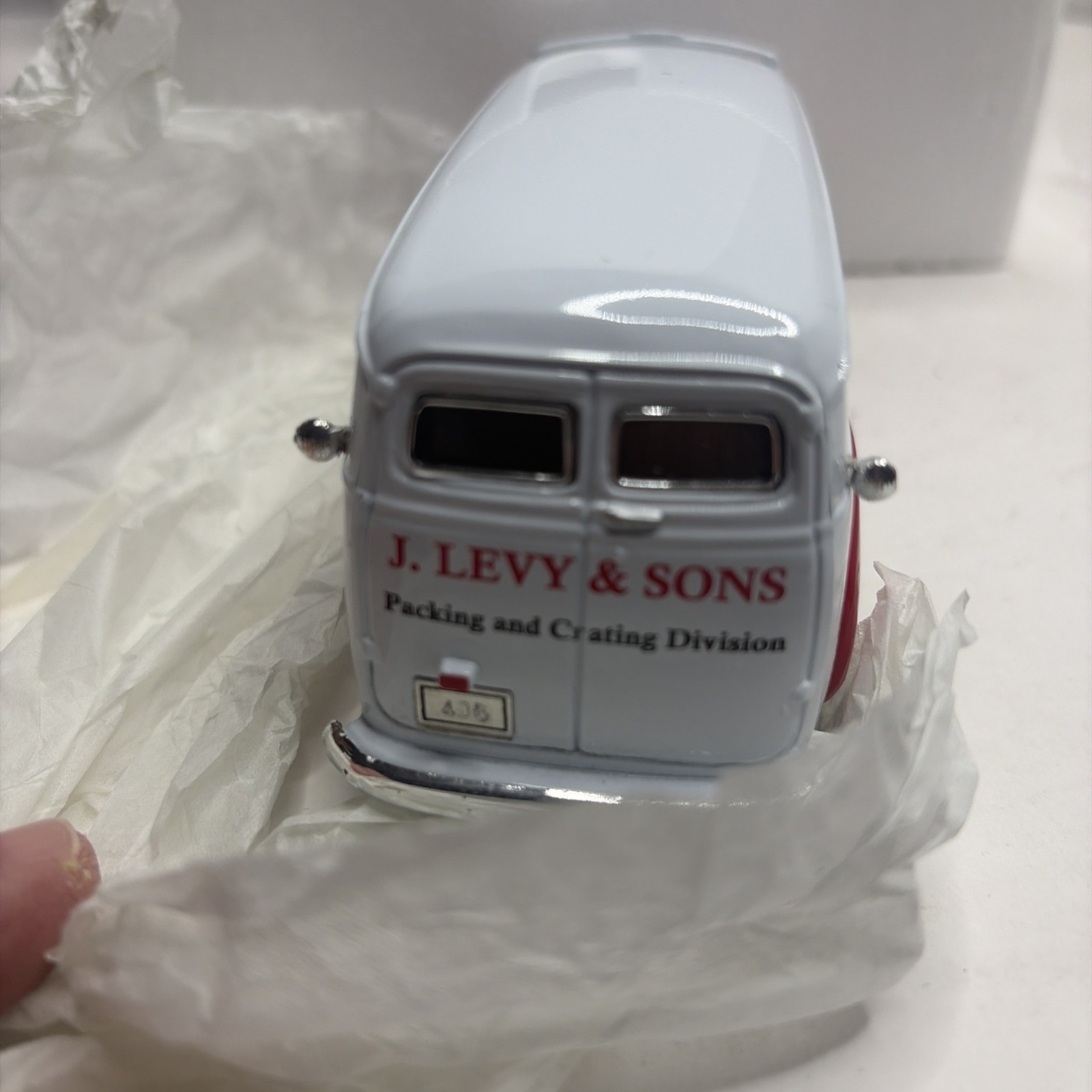 First Gear 1:34 Diecast 1949 Chevrolet Panel Truck #18-1409 J. Levy & Sons. NIB