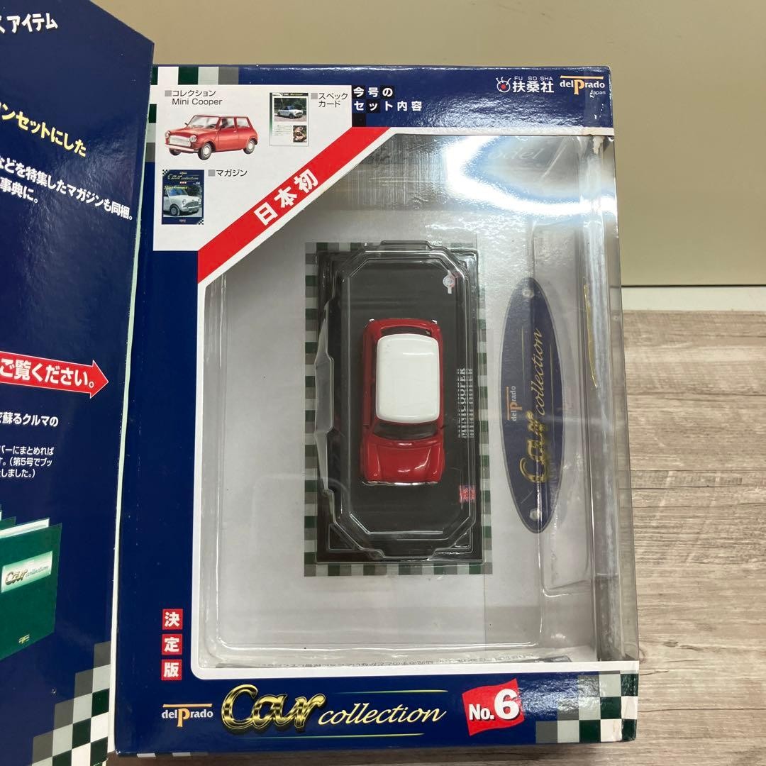 Mini Cooper 1/43 Diecast Car Collection No.6 Vintage Display Used
