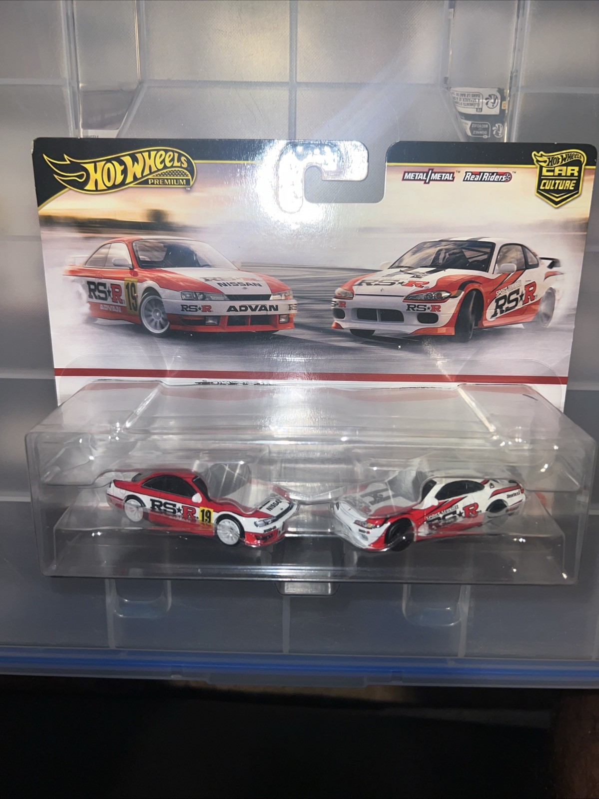 Hot Wheels Premium Car Culture Two Pack Nissan 240SX S14 & Nissan Silvia S15