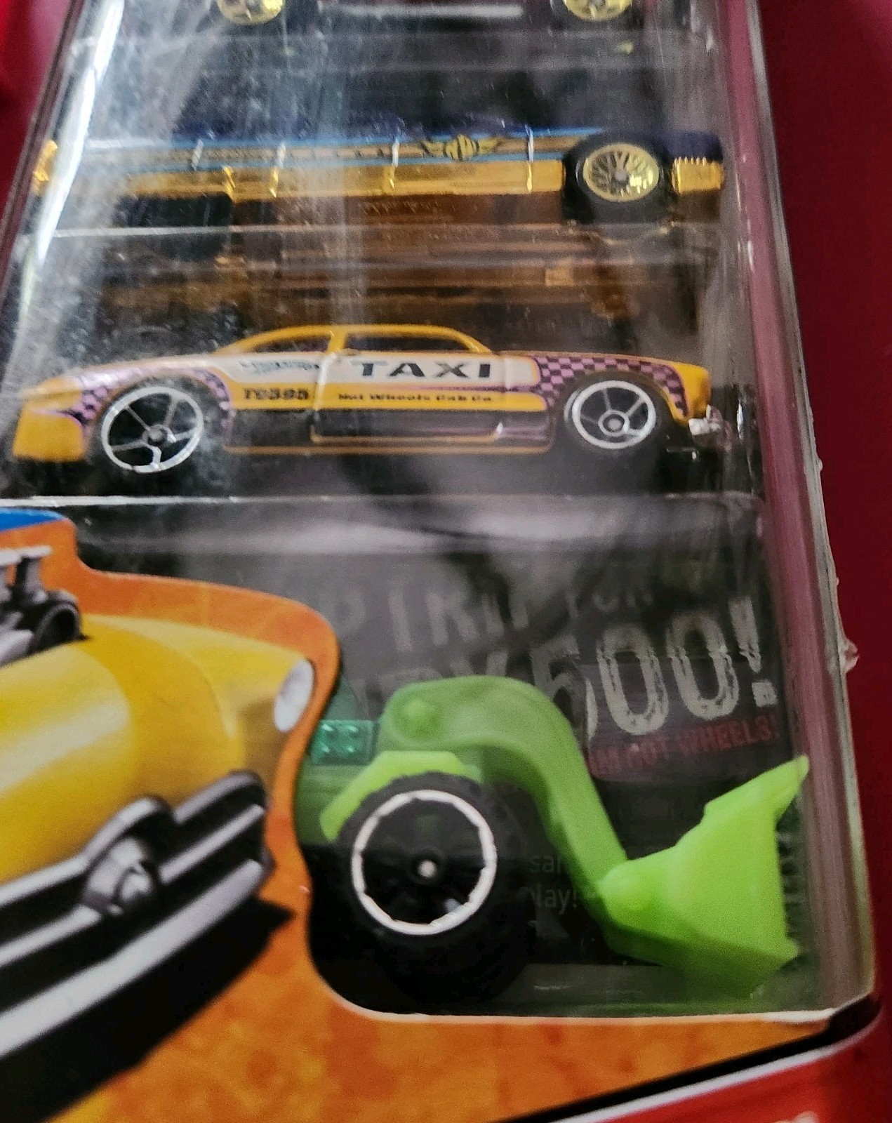 Hot Wheels HW City Works Cars Police Fire Rescue Taxi 5 Cars
