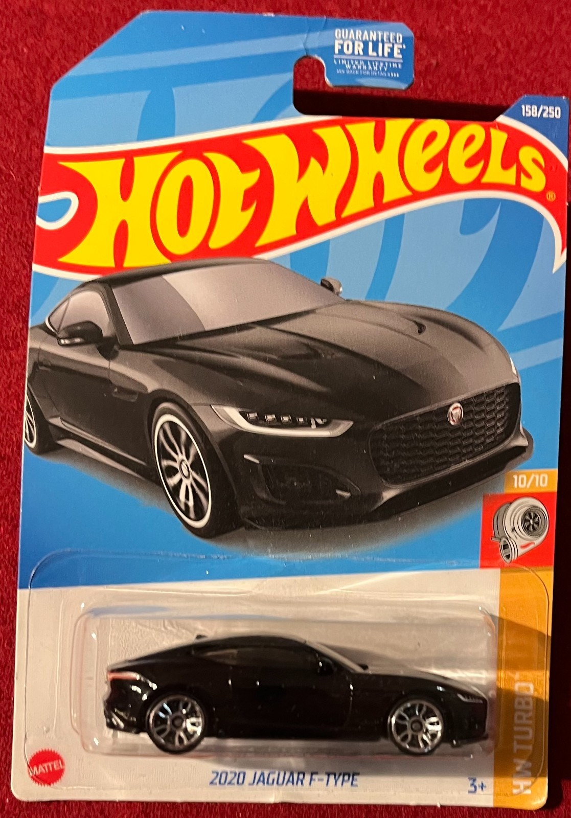 HOT WHEELS 2020 JAGUAR F-TYPE BLACK 158/250. SEE COMBINED OFFERS!