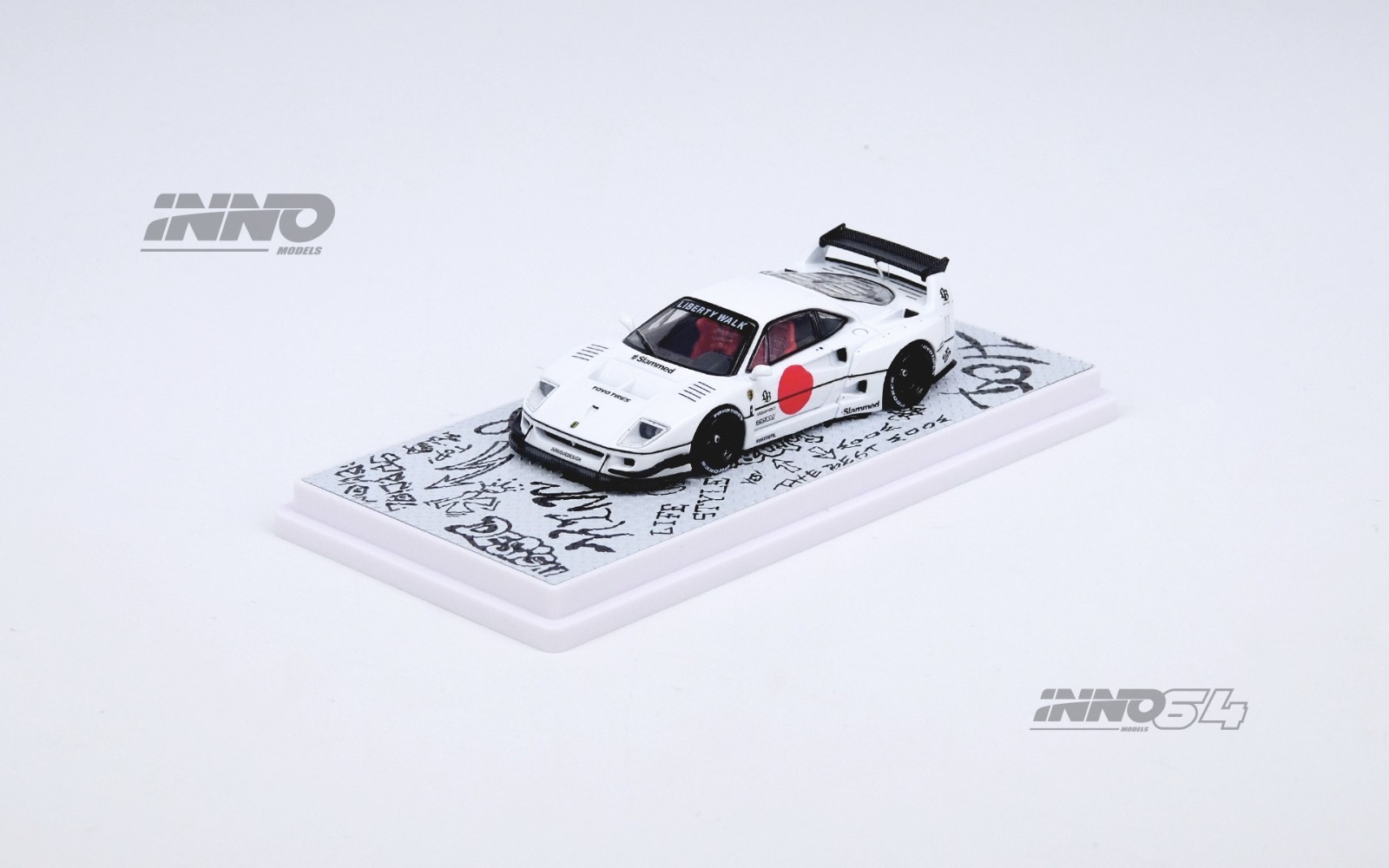 INNO64 2023 Tokyo Auto Salon Exclusive: LBWK FERRARI F40 #IN64-LBWKF40-TAS23