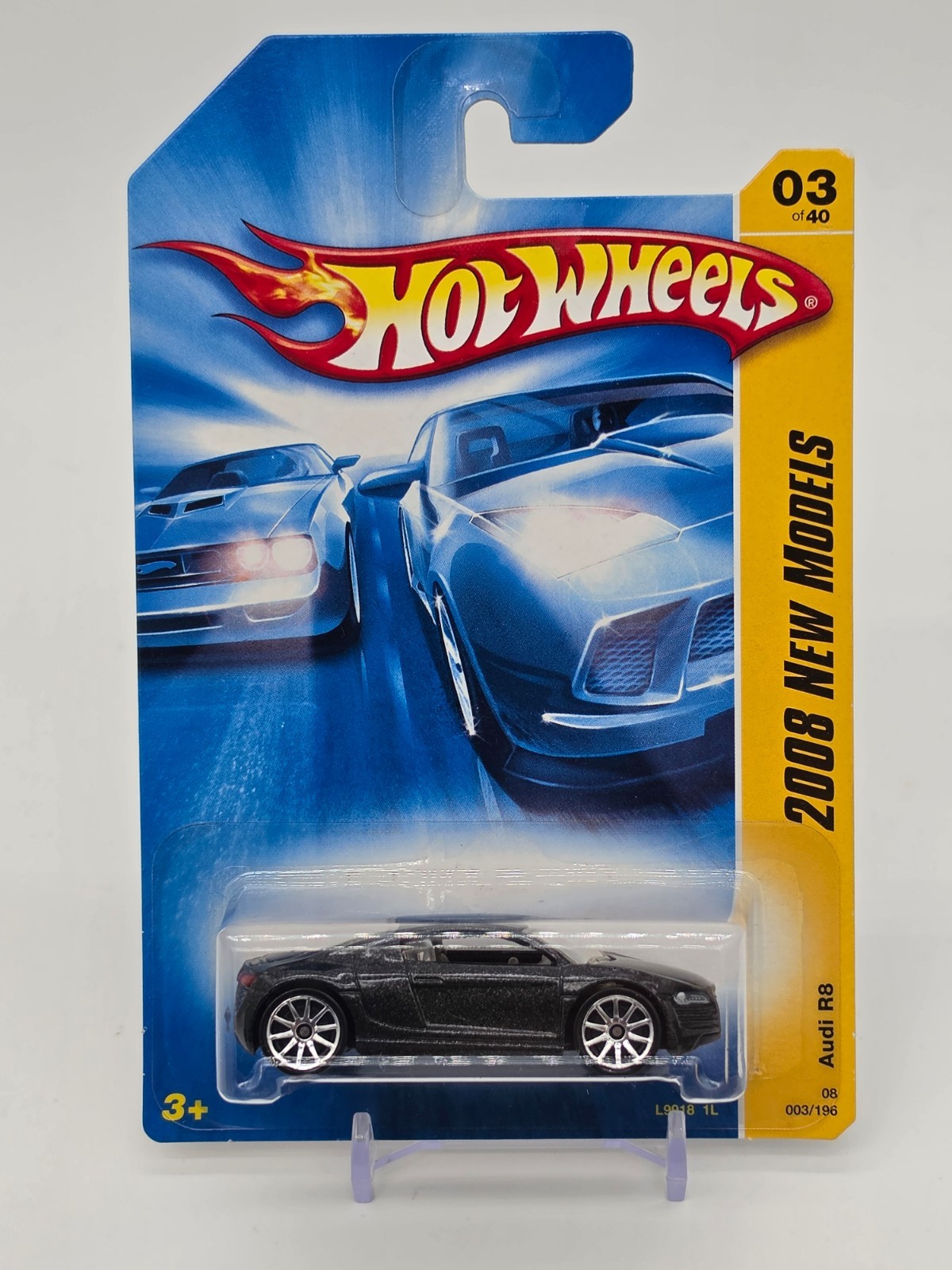 Hot Wheels – 2008 New Models – Audi R8 – Black