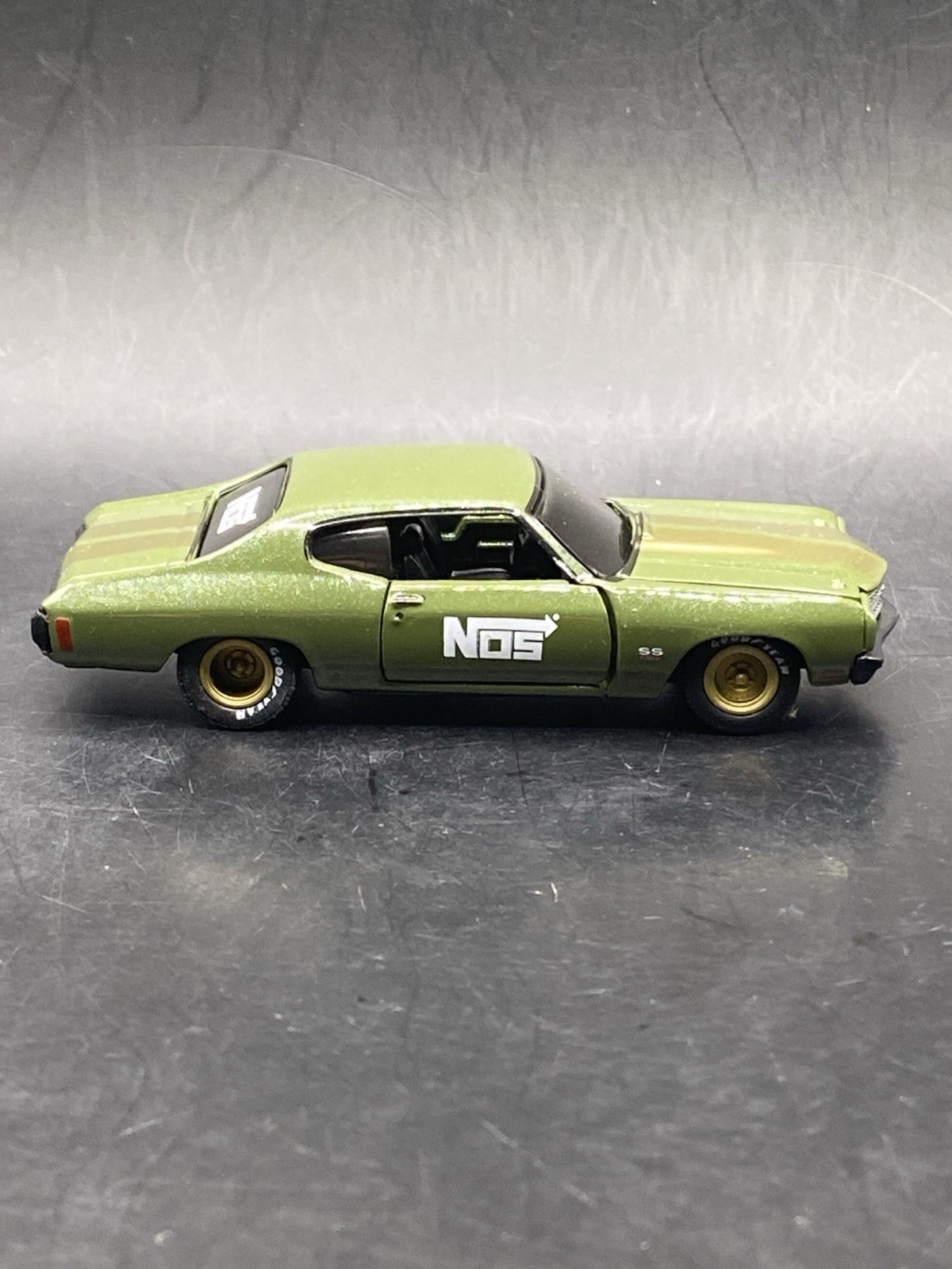 M2 Machines NOS ‘70 Chevrolet Chevelle SS 454 Green Real Riders Collectible Toy