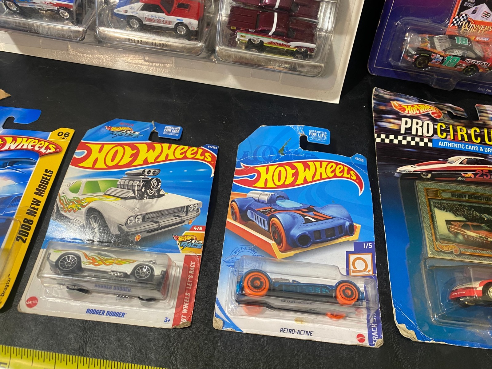 Johnny Lightning Dragsters + Hot Wheels Pro Circuit + Winner’s Circle Earnhardt
