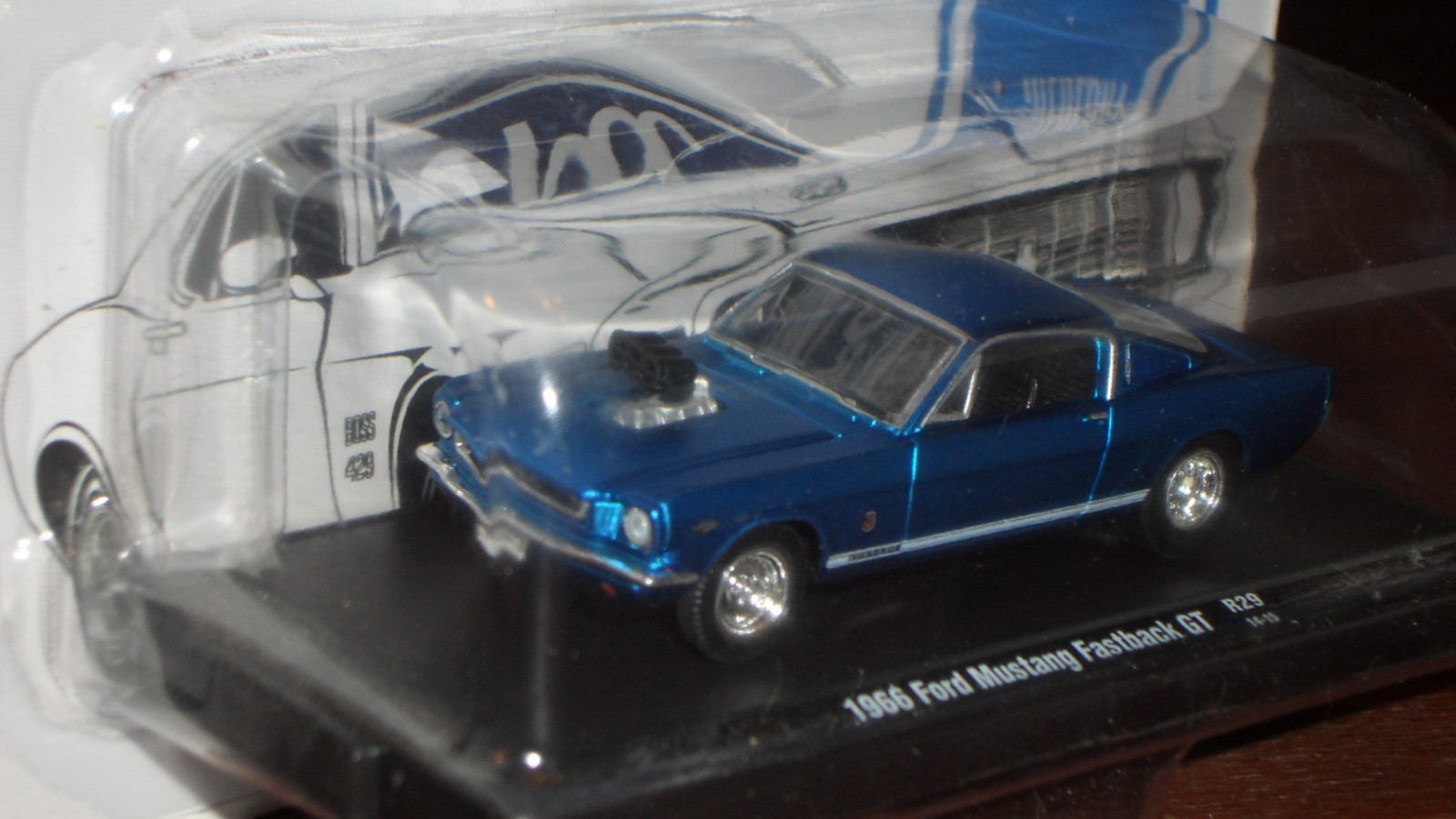 Lot of 7 1/64 1965 1966 Ford Mustang Fastback GT Shelby GT350 M2 GL Diecast Cars