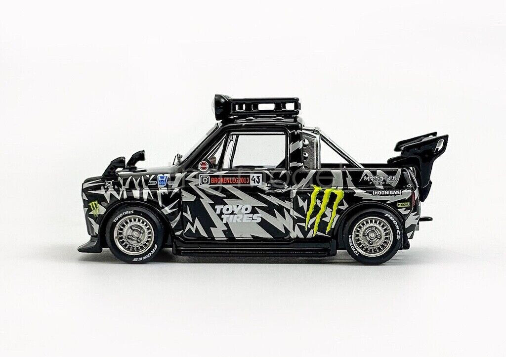 Liberty 1:64 Black N600 Pickup Truck Trailer Sport Model Diecast Metal Car