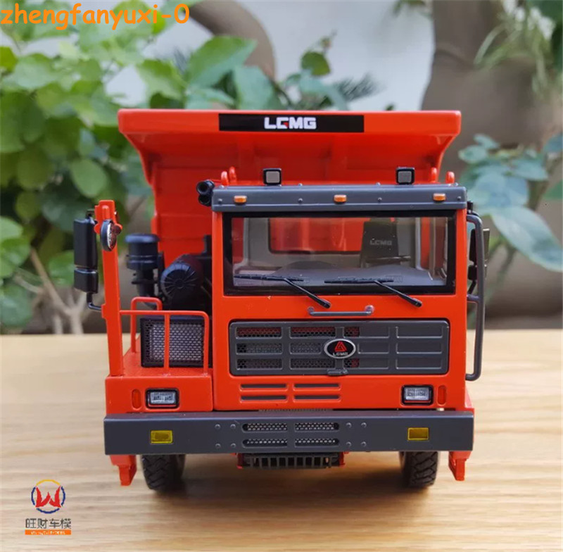 1:35 for LGMG for SDLG MT86HF Off Highway Mining Self dumping Truck Flame Red