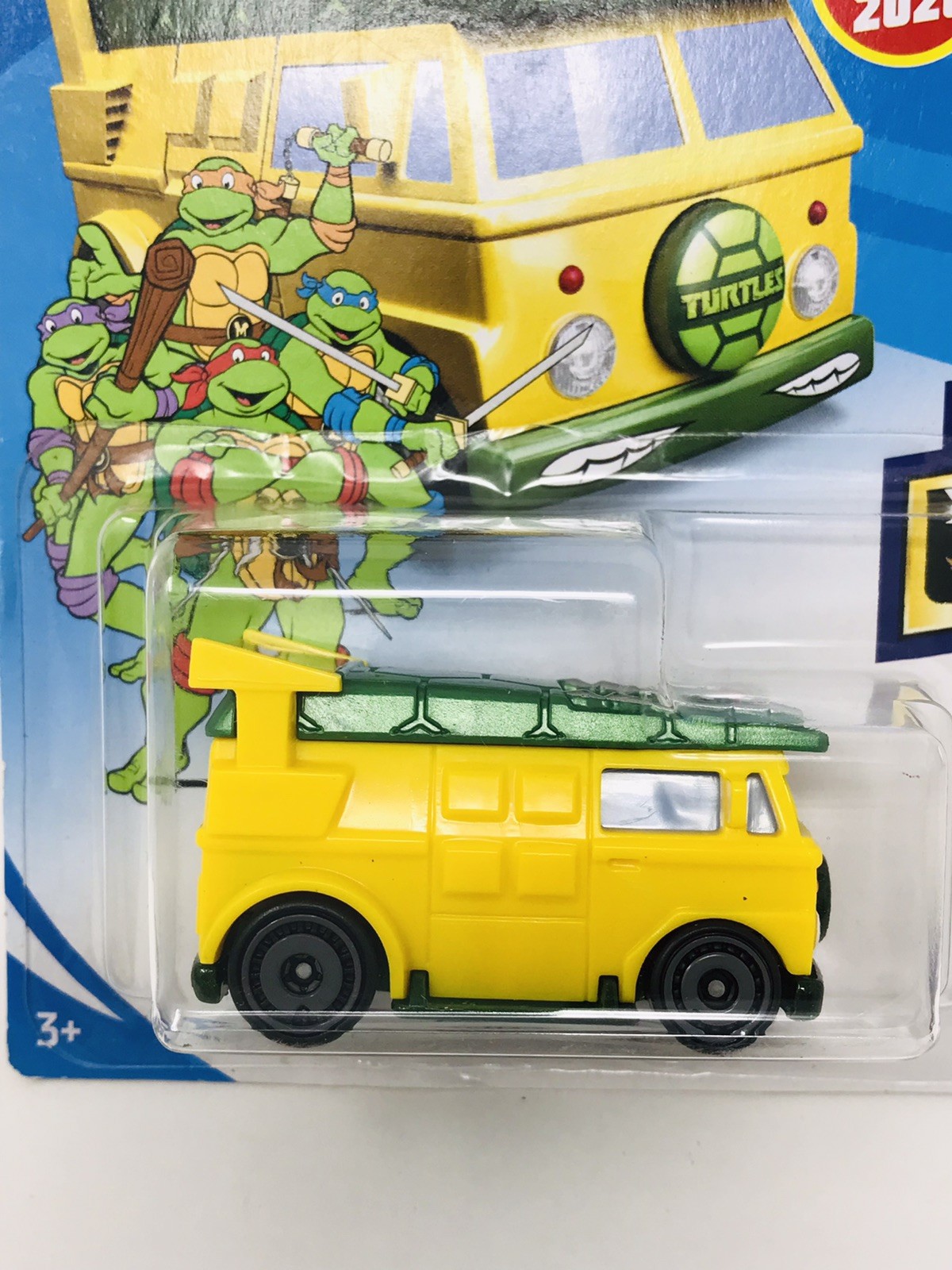 2020 Hot Wheels TMNT Party Wagon HW Screen Time #3/10 147/250 Diecast Car