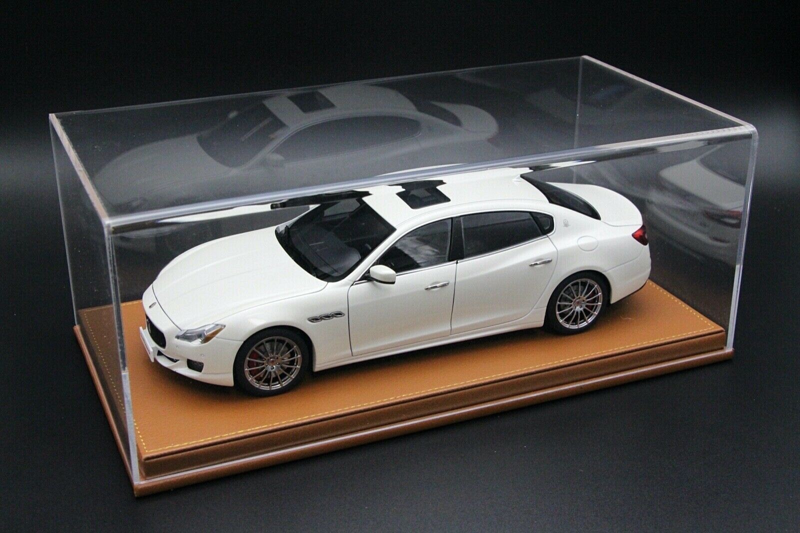 New Display case show case with leather base for 1:18 BBR MR Autoart Car model