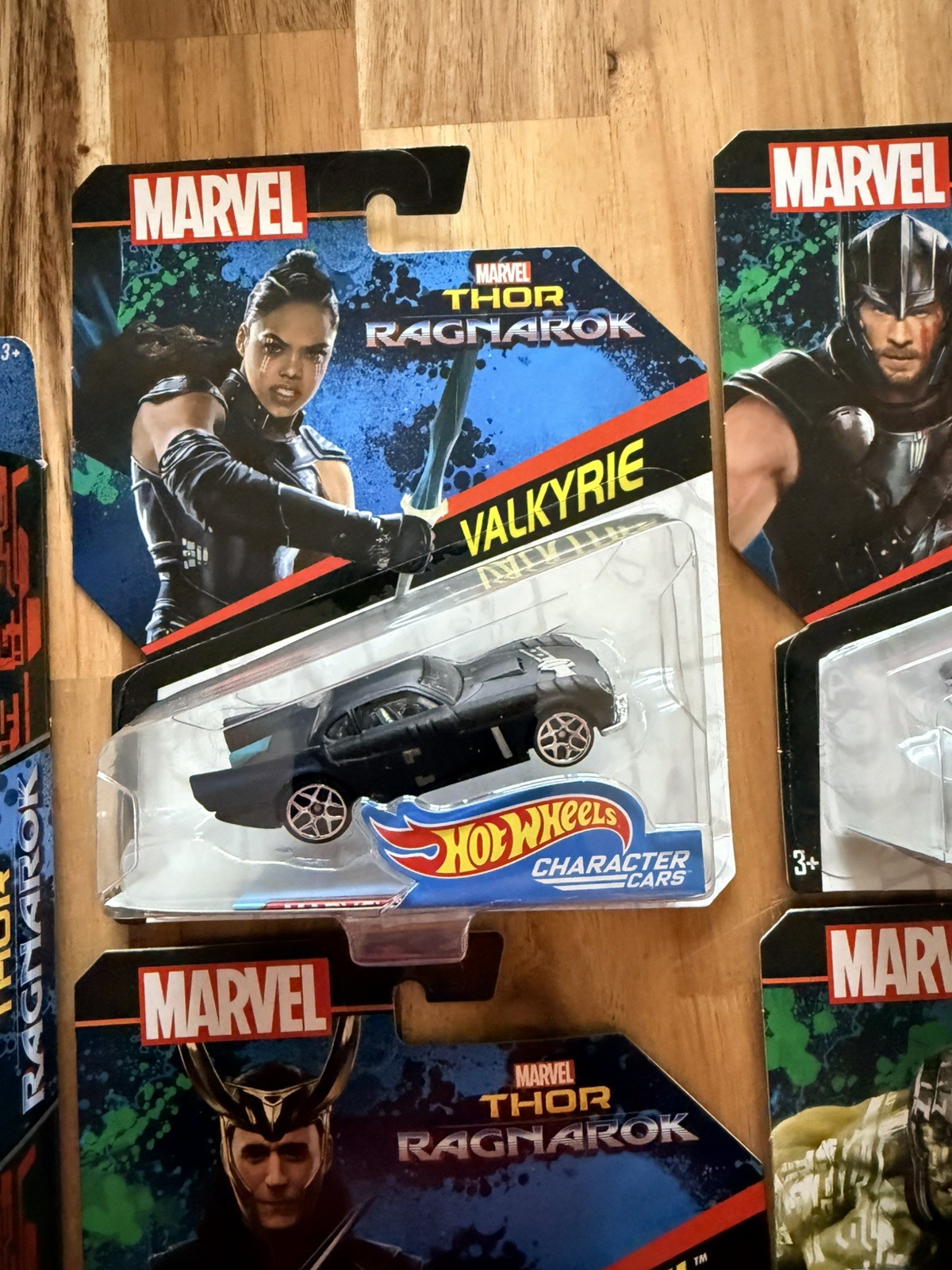 Marvel Hot Wheels Character Cars Thor Ragnarok Lot
