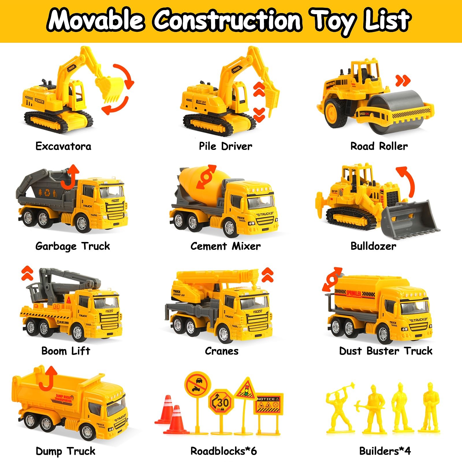 Construction Toys with Sound Books – Dig It! Dump It! Build It! Construction …
