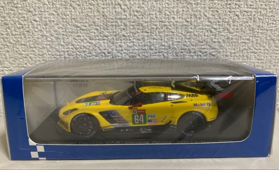 Spark 1/43 Chevrolet Corvette C7R Le Mans 2018 Collectables 17+