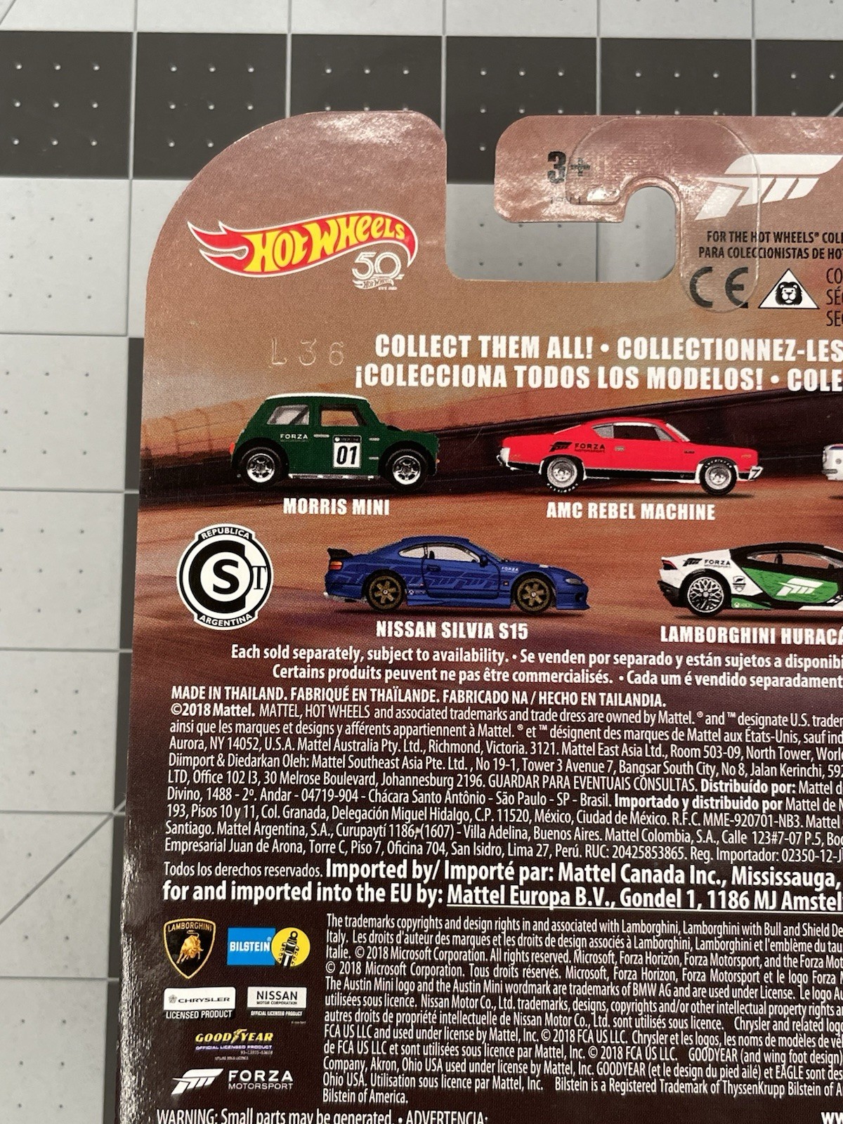 Hot Wheels Retro Entertainment Series Forza Motorsport 4/5 Nissan Silvia S15