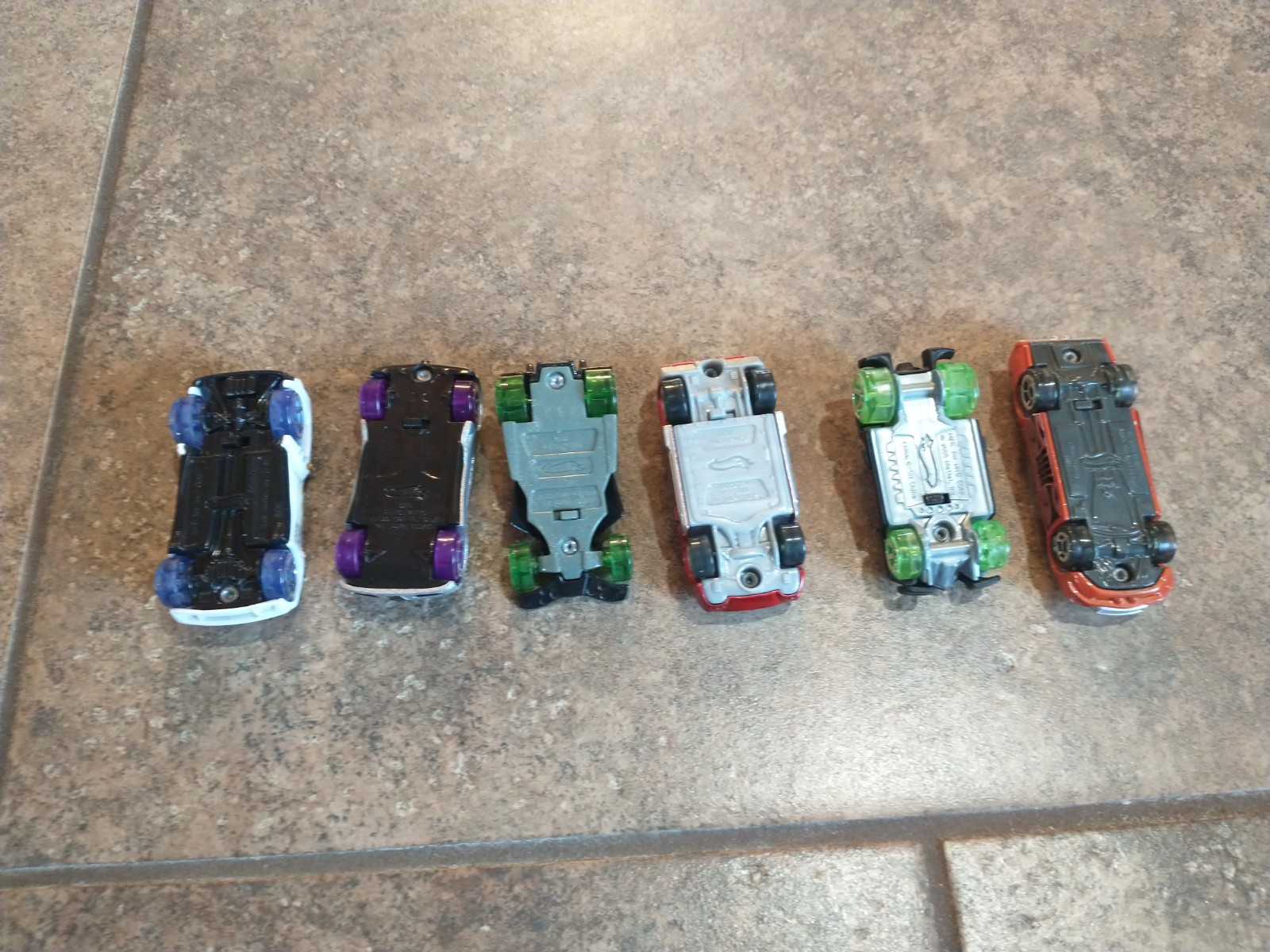 Lot of 6 MATTEL 2005 HOT WHEELS Manufactured for McDonald’s Corp 2005