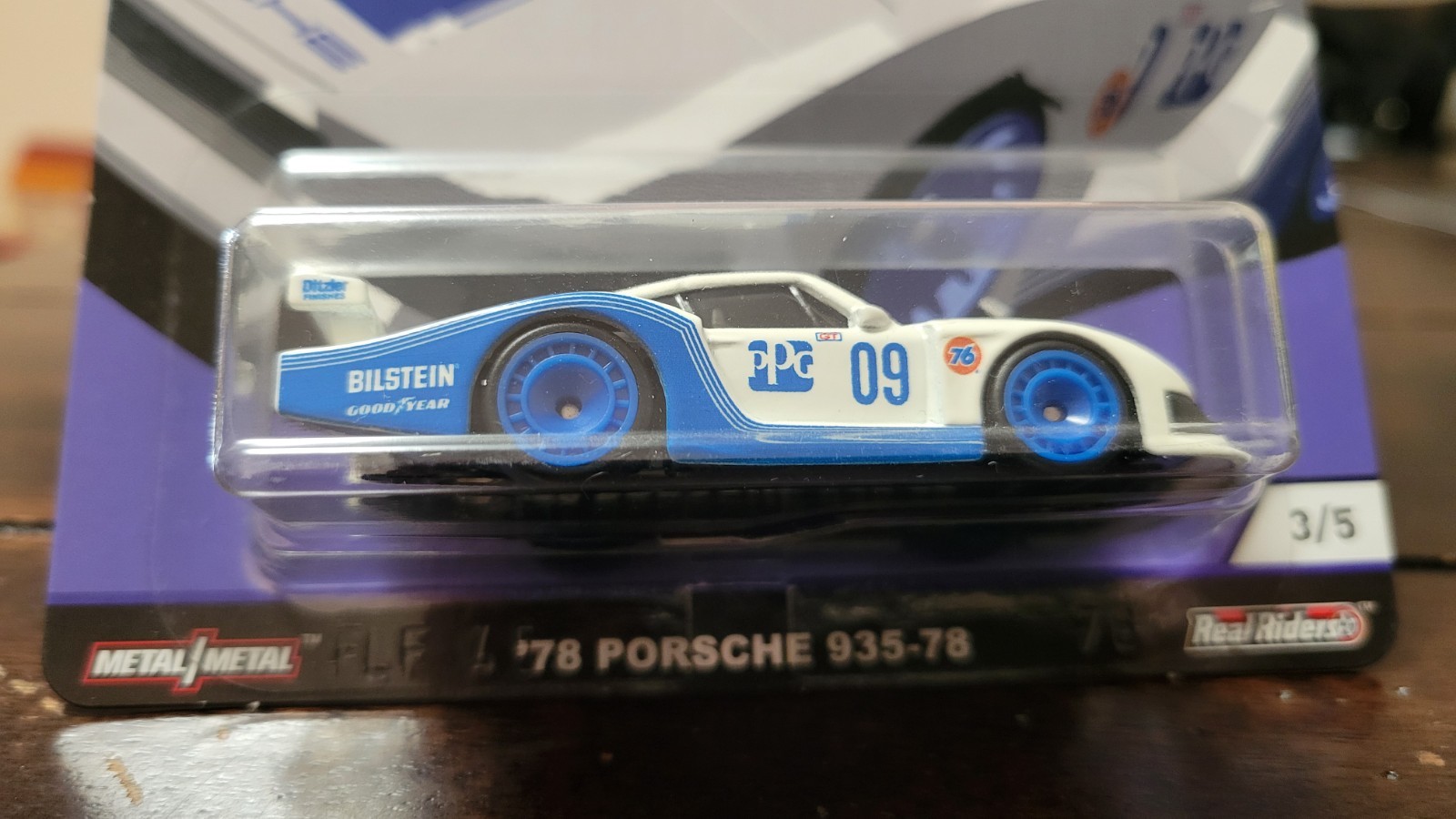 Hot Wheels Premium 1/64 Silhouettes Porsche 935 -78 Car Culture Real Riders