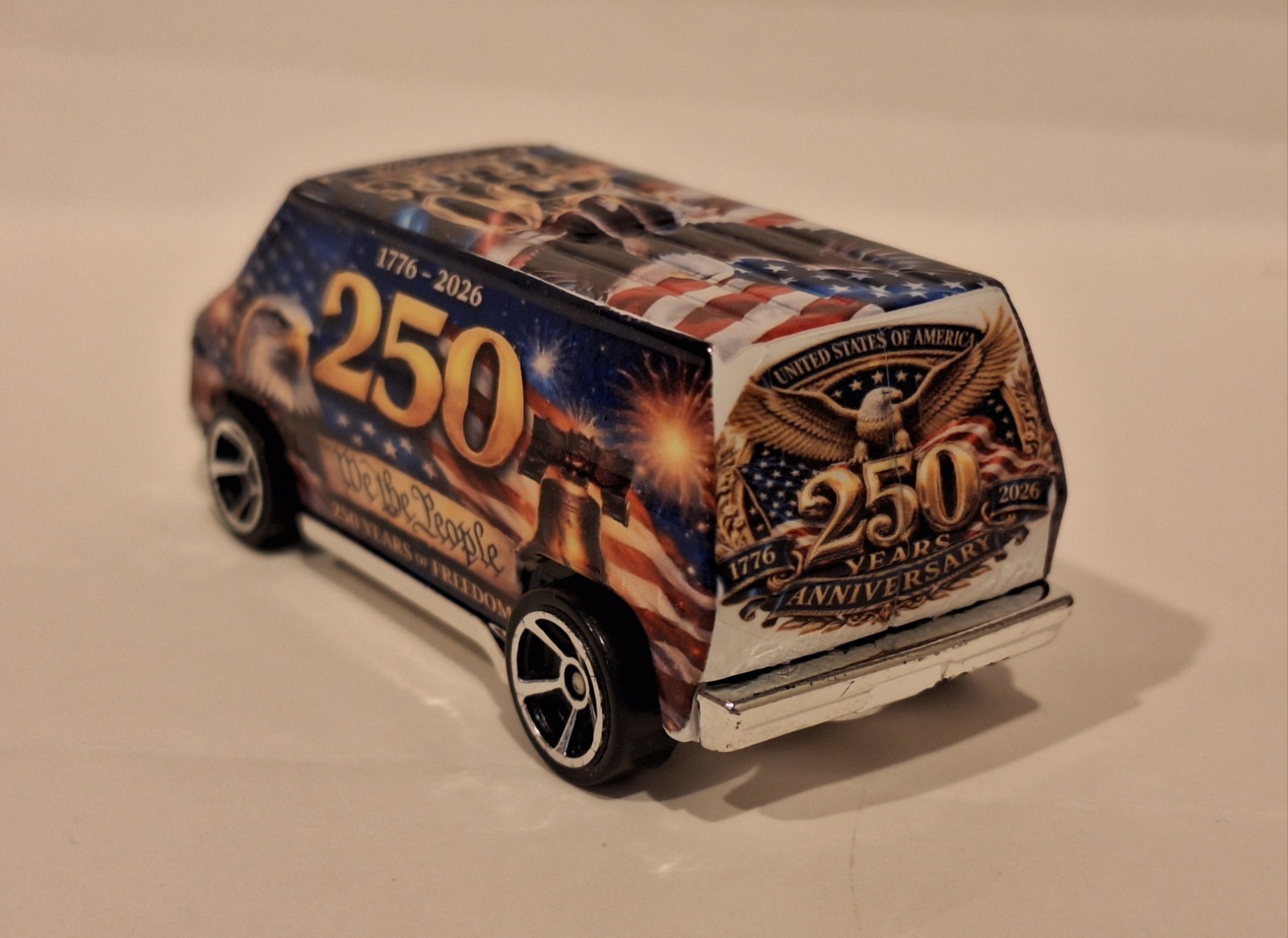 Hot Wheels ’70s Super Van {250TH ANNIVERSARY OF THE UNITED STATES} Custom #5