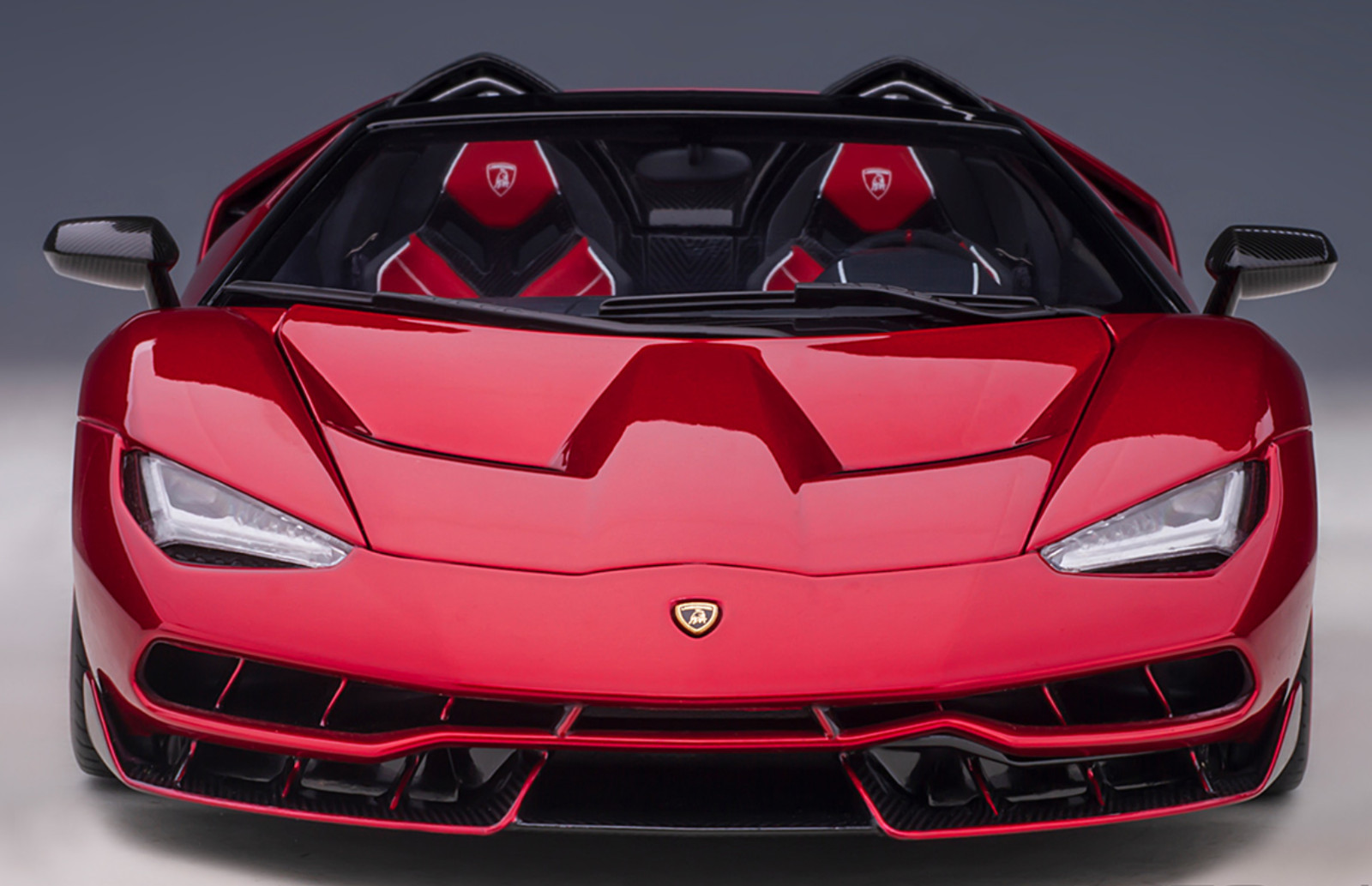 Lamborghini 1:18 Race Car 12 Classic Custom Concept Promo 24 Carousel Red
