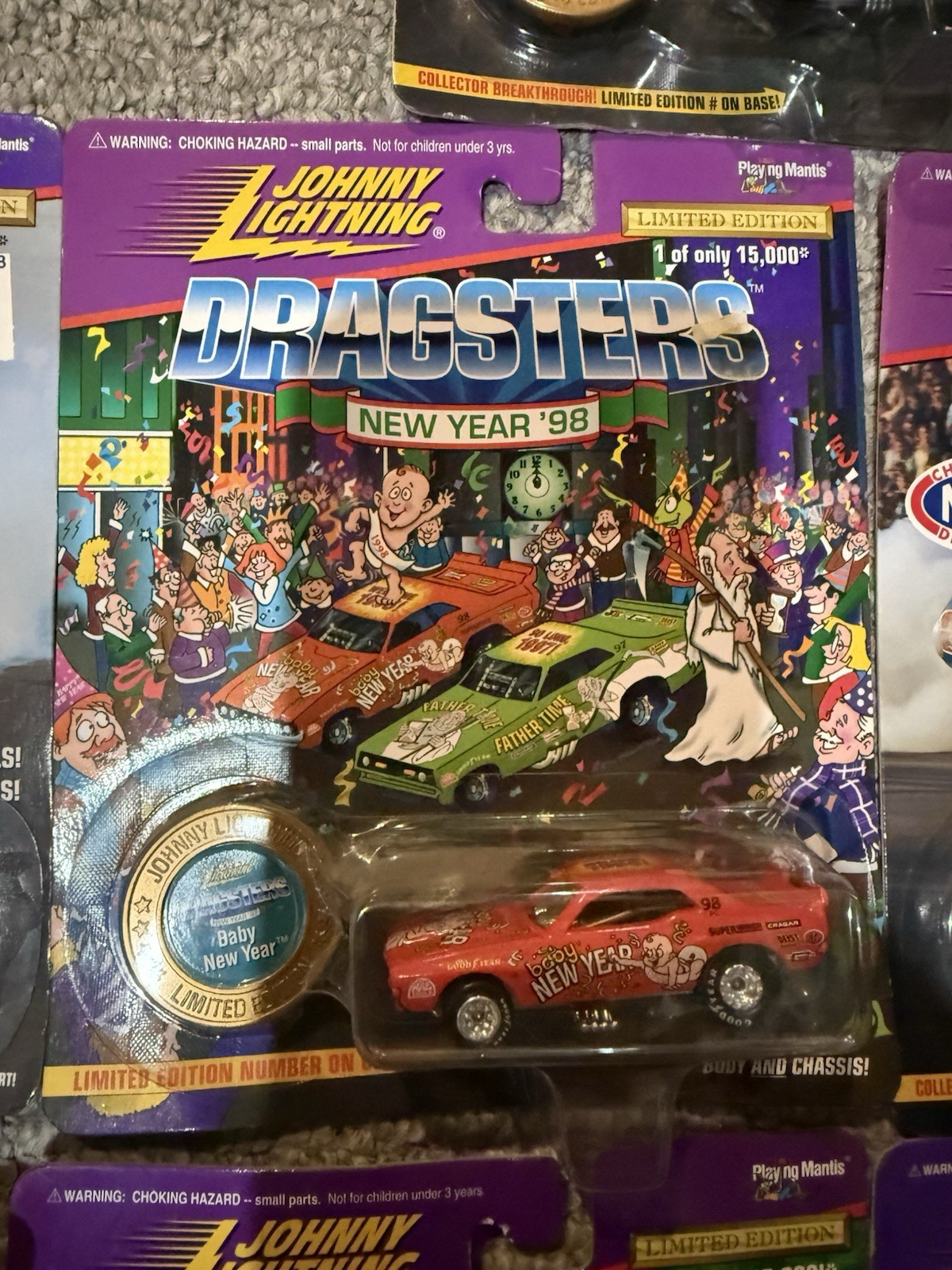 Johnny Lightning Dragsters Lot. Bakers Dozen. All Sealed.