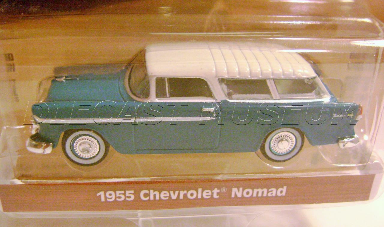 1955 ’55 CHEVY CHEVROLET NOMAD ESTATE WAGONS SERIES 3 GREENLIGHT DIECAST 2019