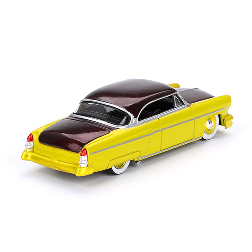 Mini GT 1/64 Lincoln Capri Hot Rod 1954 Lime Yellow LHDBlister Pack# MGT00794-BL