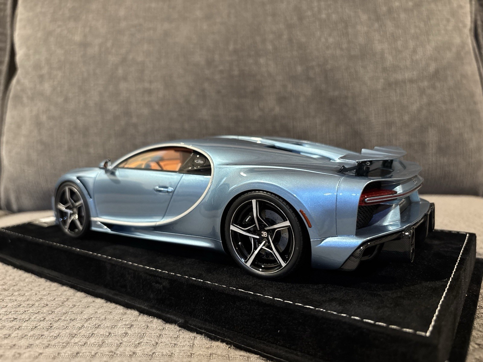 1/18 HH Henson & Heaven Bugatti Chiron SuperSport Horizon Blue Limited 30pcs Mr