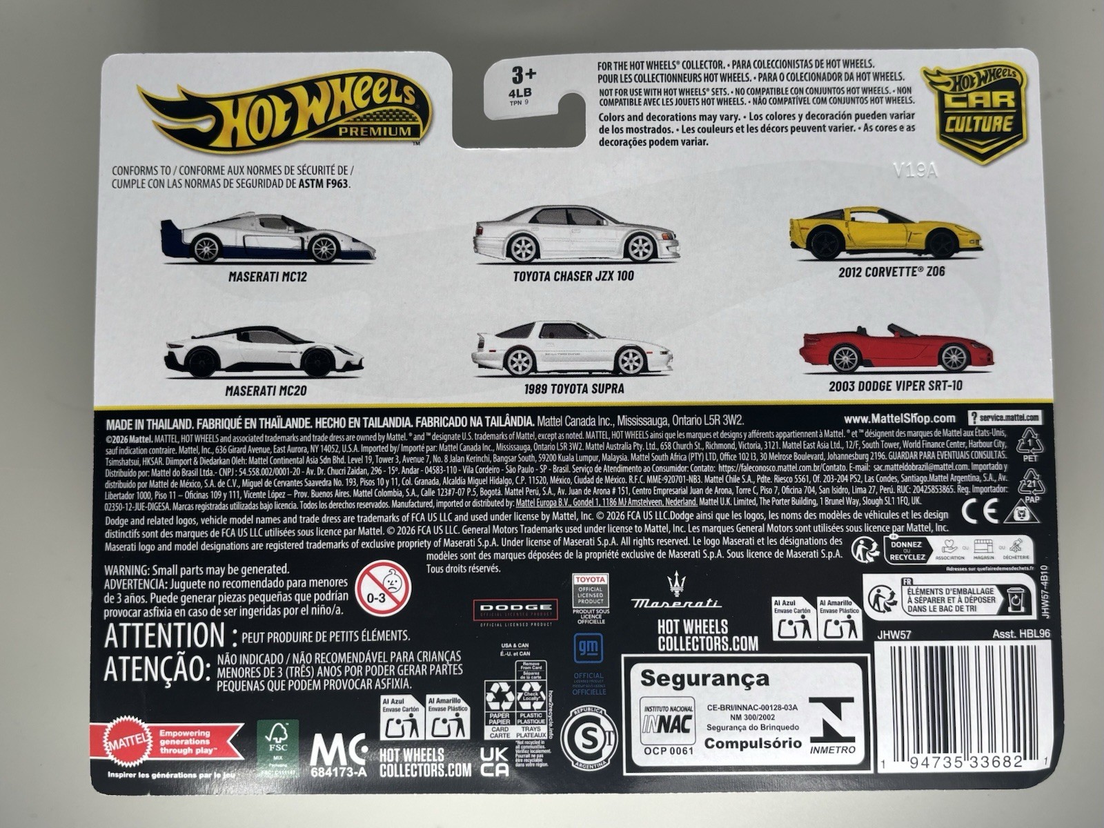 2026 Hot Wheels Car Culture 2 Pack Toyota Chaser JZX 100 & 1989 Toyota Supra