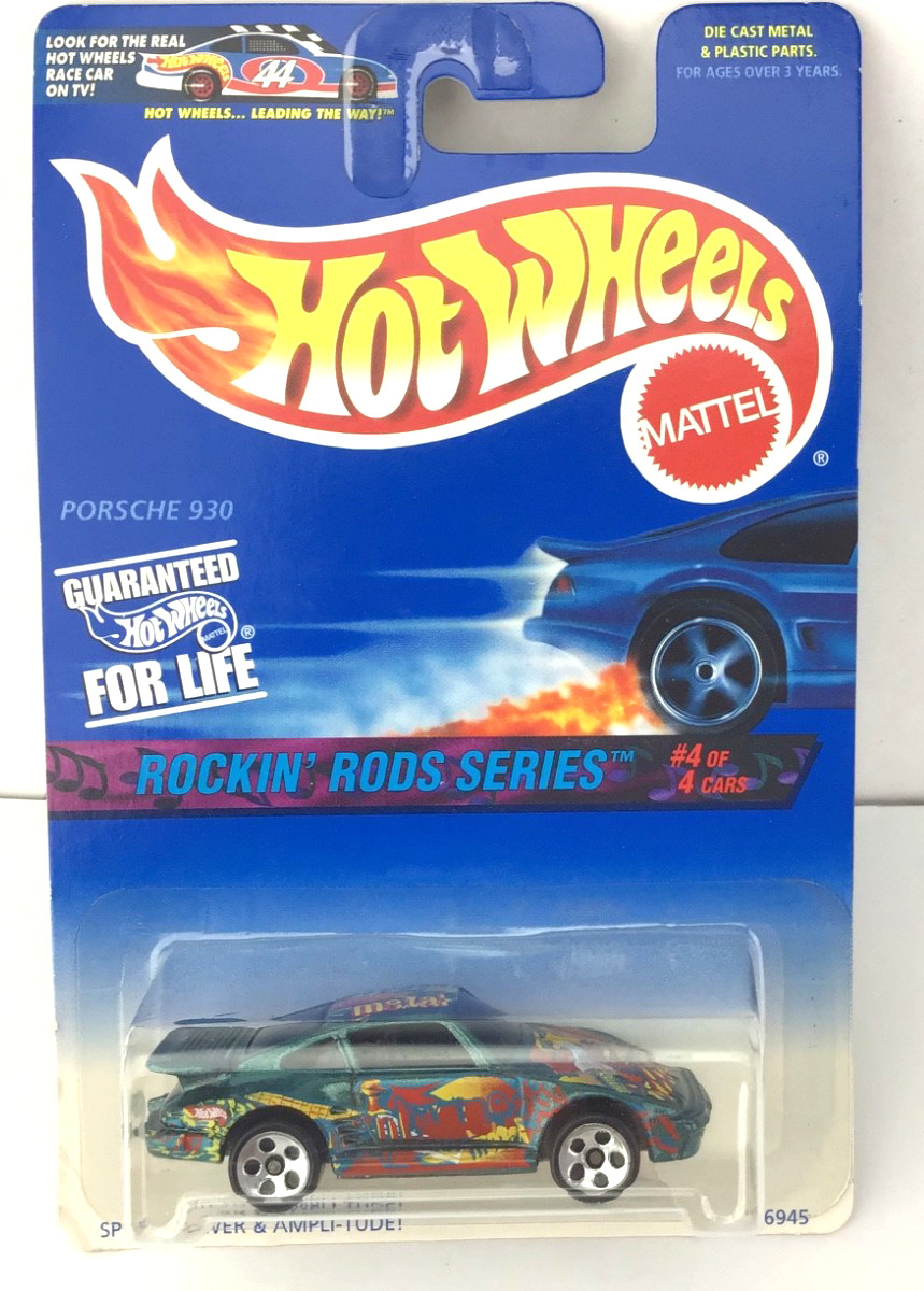 2 PCS HOT WHEELS PORSCHE 356A OUTLAW & PORSCHE 930 NIP