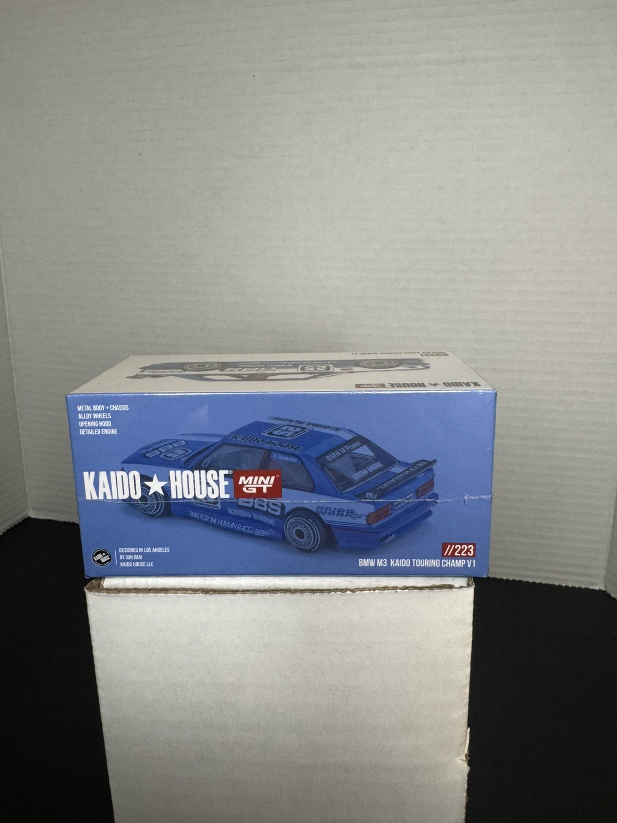 Kaido House #223 M3 Kaido Touring Champ V1 Blue Model Car SEALED!!