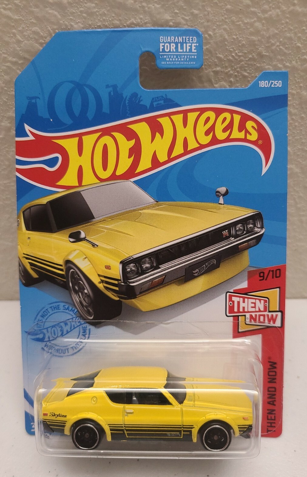 Hotwheels Then & Now – NISSAN SKYLINE 2000 GT-R 9/10 Diecast 1:64 NEW