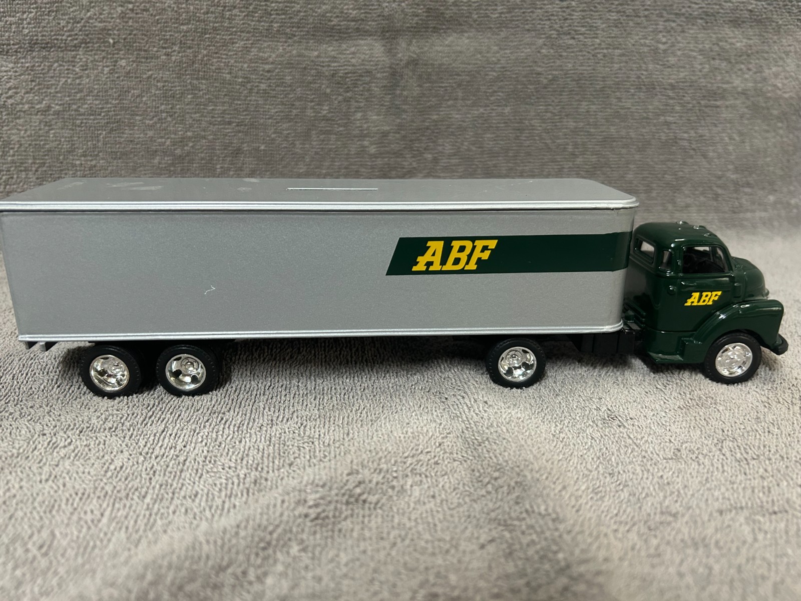ABF Spec-Cast 1:64 Scale Chevorlet Tractor Cab-Dual Axle Trailer Diecast Bank