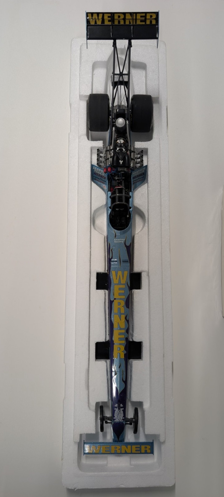 Milestone Werner Enterprises Clay Millican 1/16 Scale Top Fuel Dragster NHRA