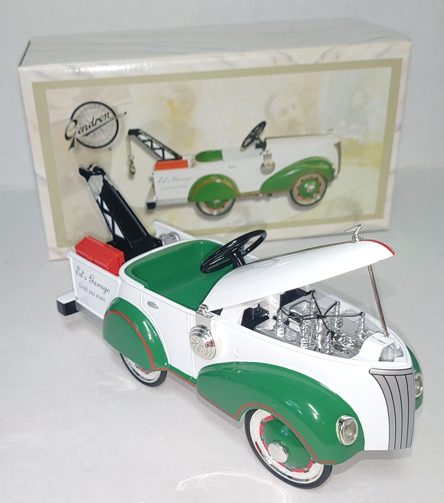 1940 Gendron Ed’s Garage Tow Truck Pedal Car 1:6 Scale Die Cast Replicas NIB