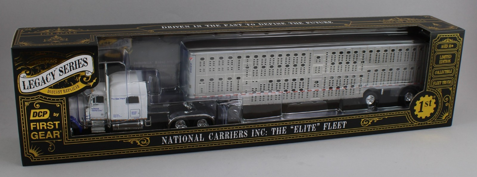 DCP 1:64 *LEGACY SERIES #5* NATIONAL CARRIERS Peterbilt 379 w/Livestock Traiker